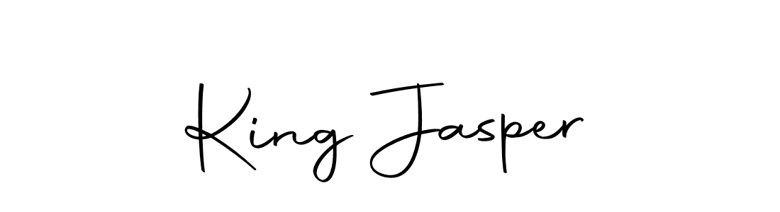 Make a beautiful signature design for name King Jasper. With this signature (Autography-DOLnW) style, you can create a handwritten signature for free. King Jasper signature style 10 images and pictures png