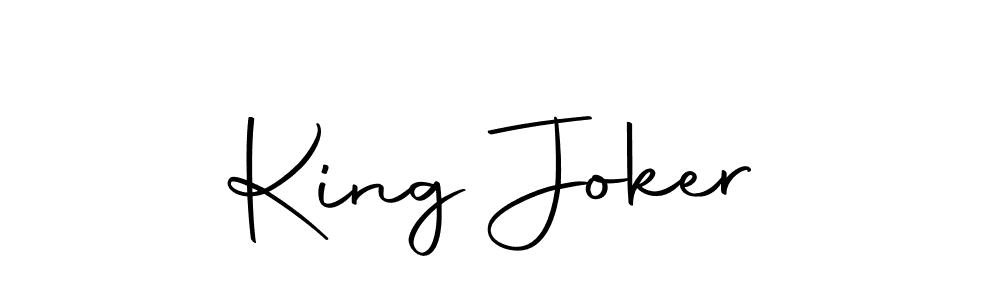 You should practise on your own different ways (Autography-DOLnW) to write your name (King Joker) in signature. don't let someone else do it for you. King Joker signature style 10 images and pictures png