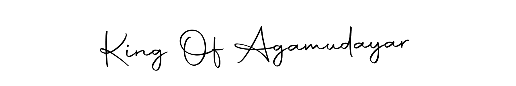 How to make King Of Agamudayar name signature. Use Autography-DOLnW style for creating short signs online. This is the latest handwritten sign. King Of Agamudayar signature style 10 images and pictures png