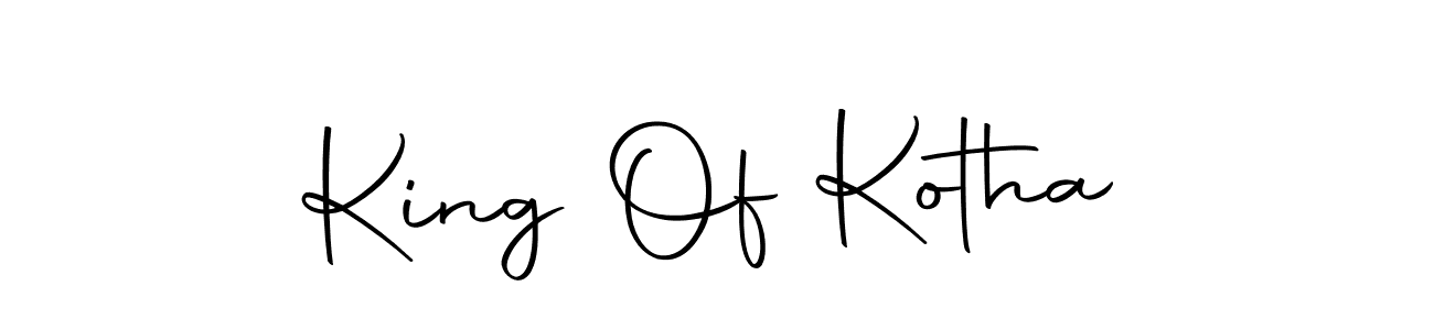 if you are searching for the best signature style for your name King Of Kotha. so please give up your signature search. here we have designed multiple signature styles  using Autography-DOLnW. King Of Kotha signature style 10 images and pictures png