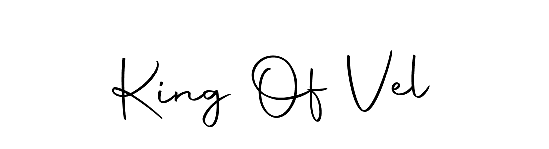 Make a beautiful signature design for name King Of Vel. With this signature (Autography-DOLnW) style, you can create a handwritten signature for free. King Of Vel signature style 10 images and pictures png