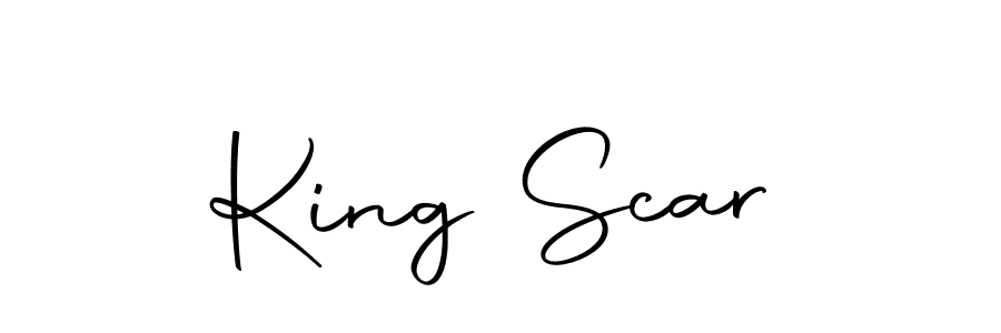 You should practise on your own different ways (Autography-DOLnW) to write your name (King Scar) in signature. don't let someone else do it for you. King Scar signature style 10 images and pictures png
