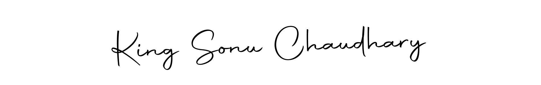 How to make King Sonu Chaudhary signature? Autography-DOLnW is a professional autograph style. Create handwritten signature for King Sonu Chaudhary name. King Sonu Chaudhary signature style 10 images and pictures png