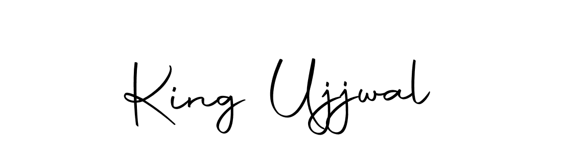 Use a signature maker to create a handwritten signature online. With this signature software, you can design (Autography-DOLnW) your own signature for name King Ujjwal. King Ujjwal signature style 10 images and pictures png