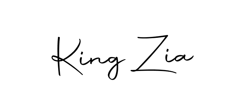 How to make King Zia signature? Autography-DOLnW is a professional autograph style. Create handwritten signature for King Zia name. King Zia signature style 10 images and pictures png