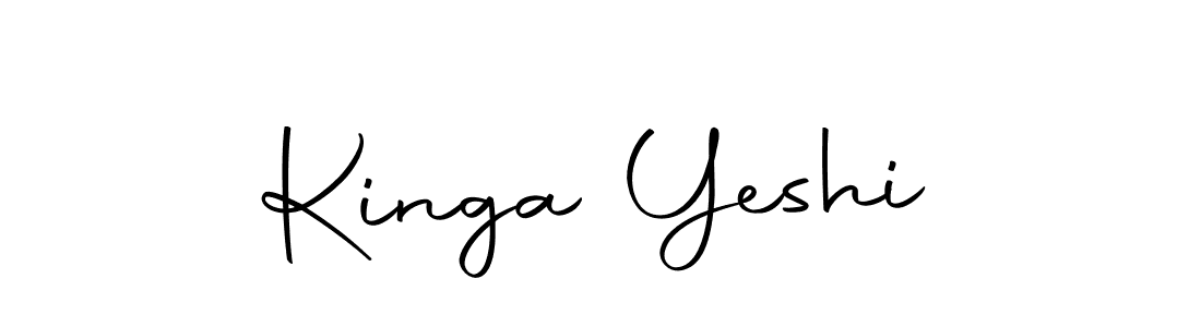 Use a signature maker to create a handwritten signature online. With this signature software, you can design (Autography-DOLnW) your own signature for name Kinga Yeshi. Kinga Yeshi signature style 10 images and pictures png