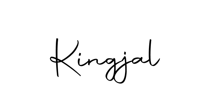 Use a signature maker to create a handwritten signature online. With this signature software, you can design (Autography-DOLnW) your own signature for name Kingjal. Kingjal signature style 10 images and pictures png