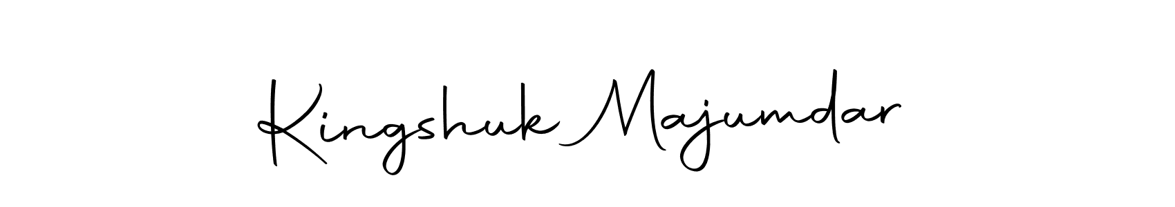 How to make Kingshuk Majumdar signature? Autography-DOLnW is a professional autograph style. Create handwritten signature for Kingshuk Majumdar name. Kingshuk Majumdar signature style 10 images and pictures png