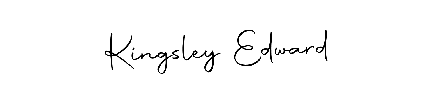 Similarly Autography-DOLnW is the best handwritten signature design. Signature creator online .You can use it as an online autograph creator for name Kingsley Edward. Kingsley Edward signature style 10 images and pictures png