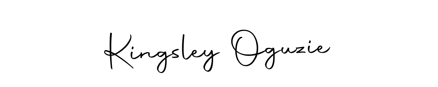 Make a beautiful signature design for name Kingsley Oguzie. With this signature (Autography-DOLnW) style, you can create a handwritten signature for free. Kingsley Oguzie signature style 10 images and pictures png