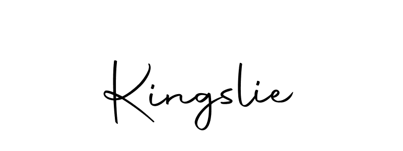 You should practise on your own different ways (Autography-DOLnW) to write your name (Kingslie) in signature. don't let someone else do it for you. Kingslie signature style 10 images and pictures png