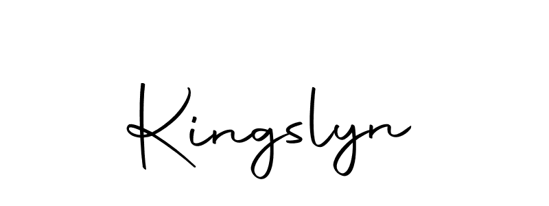 Make a beautiful signature design for name Kingslyn. Use this online signature maker to create a handwritten signature for free. Kingslyn signature style 10 images and pictures png