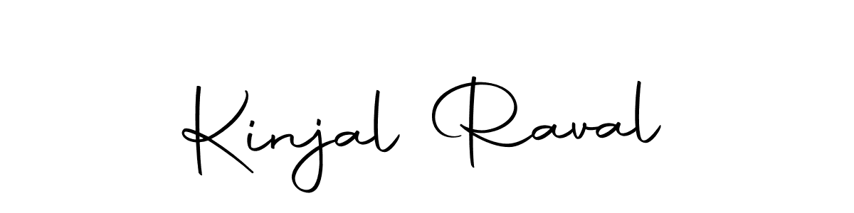 How to make Kinjal Raval signature? Autography-DOLnW is a professional autograph style. Create handwritten signature for Kinjal Raval name. Kinjal Raval signature style 10 images and pictures png