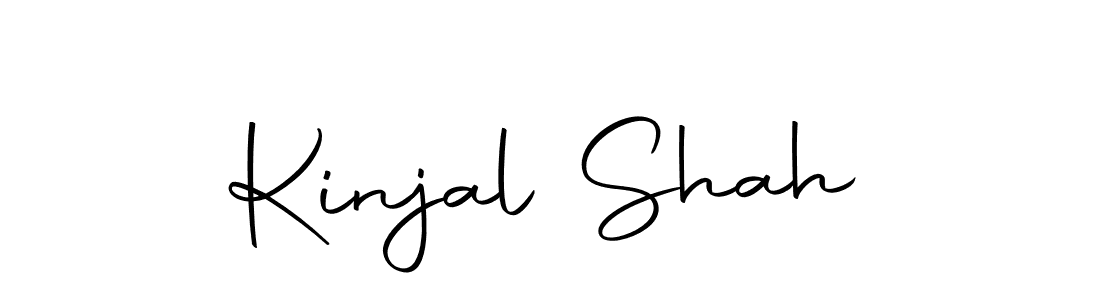Use a signature maker to create a handwritten signature online. With this signature software, you can design (Autography-DOLnW) your own signature for name Kinjal Shah. Kinjal Shah signature style 10 images and pictures png