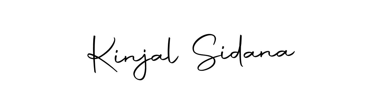 Make a short Kinjal Sidana signature style. Manage your documents anywhere anytime using Autography-DOLnW. Create and add eSignatures, submit forms, share and send files easily. Kinjal Sidana signature style 10 images and pictures png