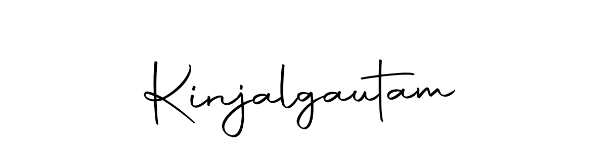 You can use this online signature creator to create a handwritten signature for the name Kinjalgautam. This is the best online autograph maker. Kinjalgautam signature style 10 images and pictures png