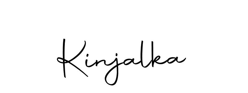 Create a beautiful signature design for name Kinjalka. With this signature (Autography-DOLnW) fonts, you can make a handwritten signature for free. Kinjalka signature style 10 images and pictures png