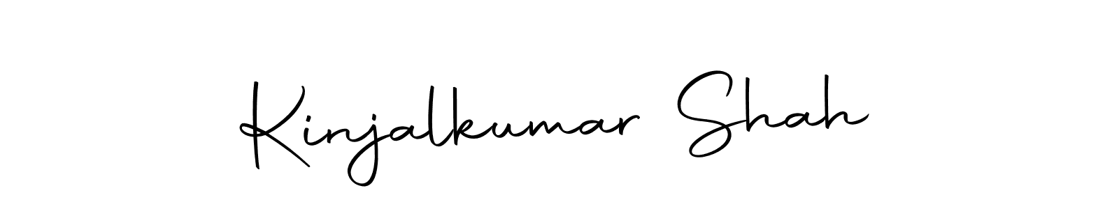 Create a beautiful signature design for name Kinjalkumar Shah. With this signature (Autography-DOLnW) fonts, you can make a handwritten signature for free. Kinjalkumar Shah signature style 10 images and pictures png