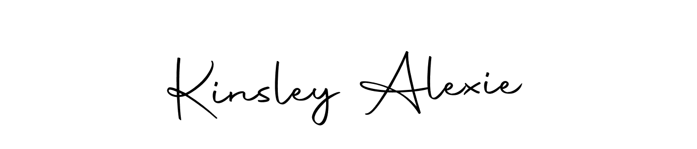 You should practise on your own different ways (Autography-DOLnW) to write your name (Kinsley Alexie) in signature. don't let someone else do it for you. Kinsley Alexie signature style 10 images and pictures png