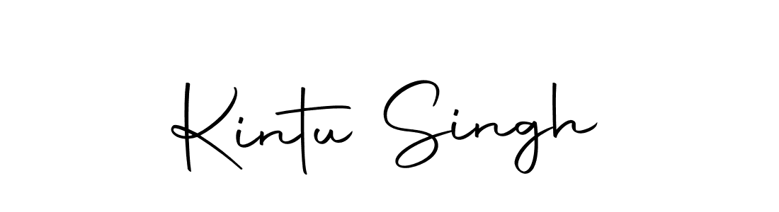 How to make Kintu Singh name signature. Use Autography-DOLnW style for creating short signs online. This is the latest handwritten sign. Kintu Singh signature style 10 images and pictures png