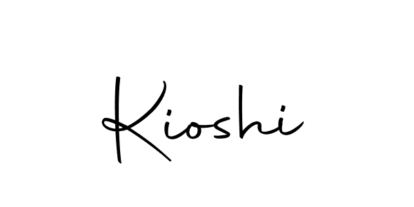 Design your own signature with our free online signature maker. With this signature software, you can create a handwritten (Autography-DOLnW) signature for name Kioshi. Kioshi signature style 10 images and pictures png