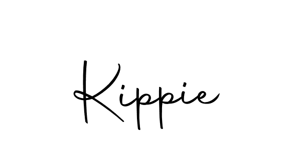 You should practise on your own different ways (Autography-DOLnW) to write your name (Kippie) in signature. don't let someone else do it for you. Kippie signature style 10 images and pictures png