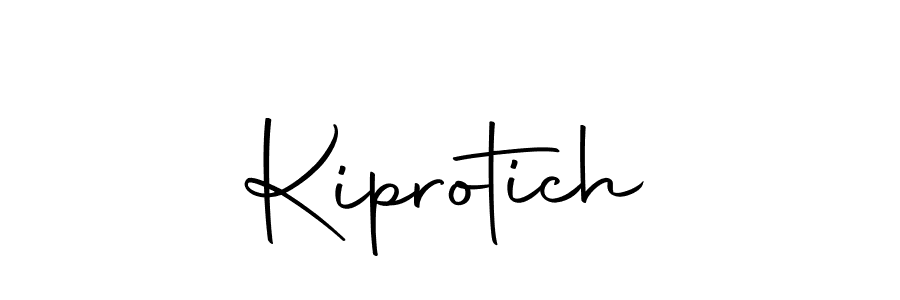 Create a beautiful signature design for name Kiprotich. With this signature (Autography-DOLnW) fonts, you can make a handwritten signature for free. Kiprotich signature style 10 images and pictures png