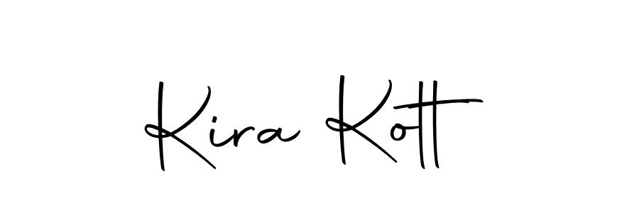 How to make Kira Kott name signature. Use Autography-DOLnW style for creating short signs online. This is the latest handwritten sign. Kira Kott signature style 10 images and pictures png