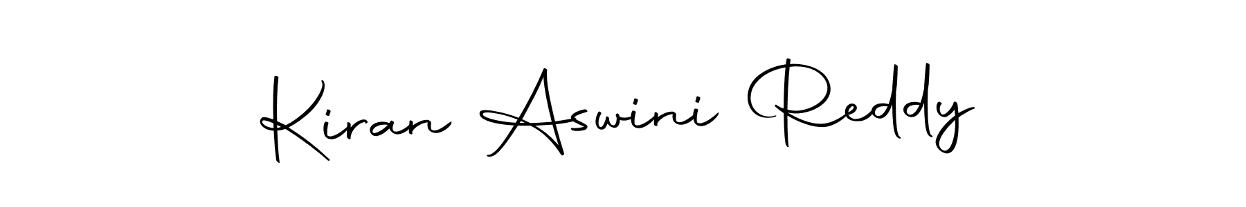 You can use this online signature creator to create a handwritten signature for the name Kiran Aswini Reddy. This is the best online autograph maker. Kiran Aswini Reddy signature style 10 images and pictures png