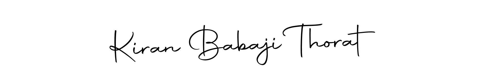 Make a beautiful signature design for name Kiran Babaji Thorat. With this signature (Autography-DOLnW) style, you can create a handwritten signature for free. Kiran Babaji Thorat signature style 10 images and pictures png