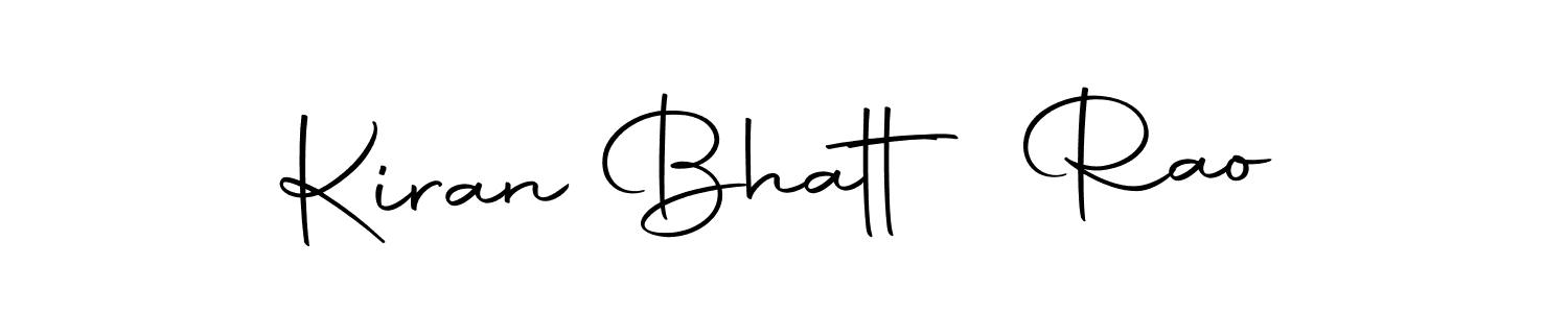 Kiran Bhatt Rao stylish signature style. Best Handwritten Sign (Autography-DOLnW) for my name. Handwritten Signature Collection Ideas for my name Kiran Bhatt Rao. Kiran Bhatt Rao signature style 10 images and pictures png