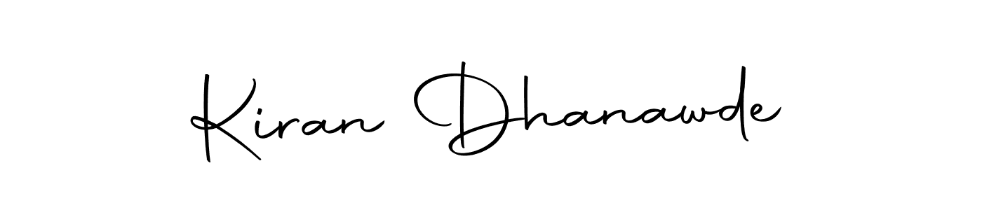 if you are searching for the best signature style for your name Kiran Dhanawde. so please give up your signature search. here we have designed multiple signature styles  using Autography-DOLnW. Kiran Dhanawde signature style 10 images and pictures png