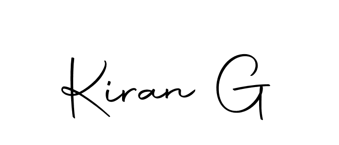 Make a short Kiran G signature style. Manage your documents anywhere anytime using Autography-DOLnW. Create and add eSignatures, submit forms, share and send files easily. Kiran G signature style 10 images and pictures png