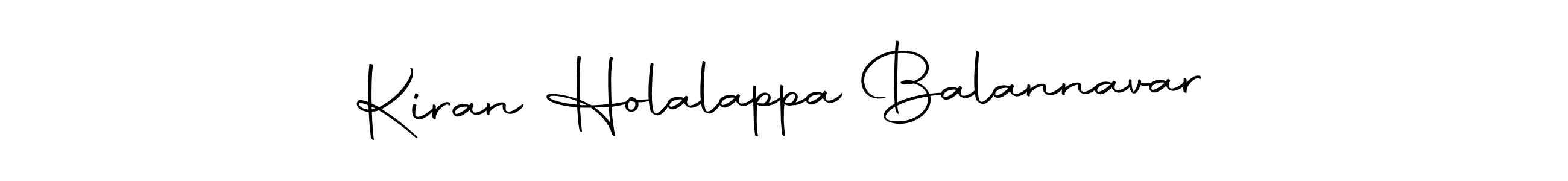 It looks lik you need a new signature style for name Kiran Holalappa Balannavar. Design unique handwritten (Autography-DOLnW) signature with our free signature maker in just a few clicks. Kiran Holalappa Balannavar signature style 10 images and pictures png