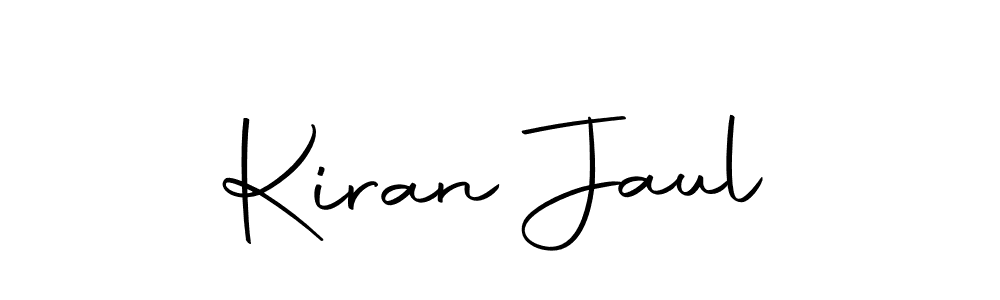 The best way (Autography-DOLnW) to make a short signature is to pick only two or three words in your name. The name Kiran Jaul include a total of six letters. For converting this name. Kiran Jaul signature style 10 images and pictures png