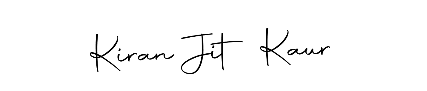 Make a beautiful signature design for name Kiran Jit Kaur. With this signature (Autography-DOLnW) style, you can create a handwritten signature for free. Kiran Jit Kaur signature style 10 images and pictures png