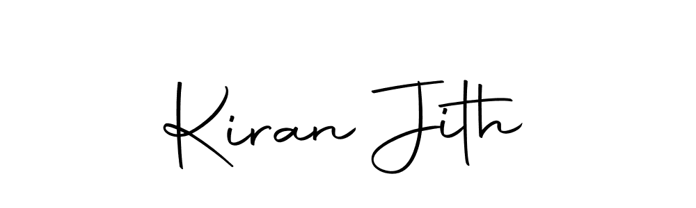 Kiran Jith stylish signature style. Best Handwritten Sign (Autography-DOLnW) for my name. Handwritten Signature Collection Ideas for my name Kiran Jith. Kiran Jith signature style 10 images and pictures png