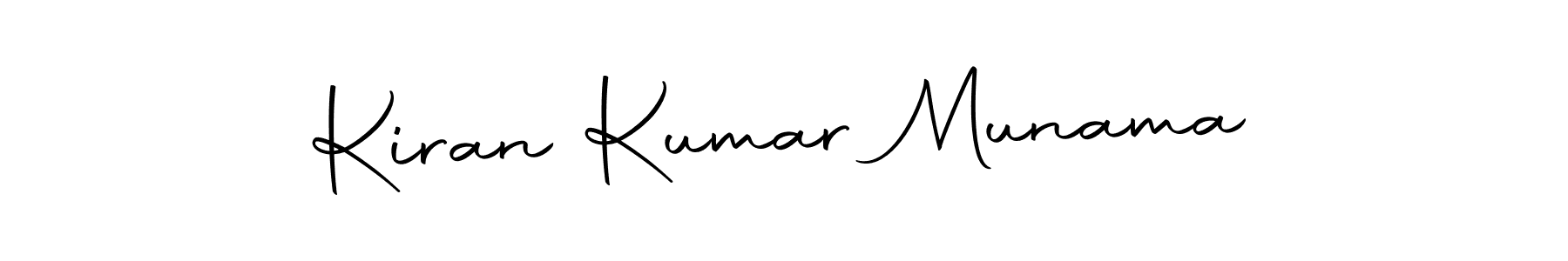 Autography-DOLnW is a professional signature style that is perfect for those who want to add a touch of class to their signature. It is also a great choice for those who want to make their signature more unique. Get Kiran Kumar Munama name to fancy signature for free. Kiran Kumar Munama signature style 10 images and pictures png
