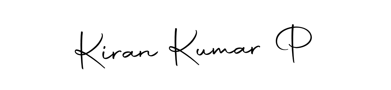 You can use this online signature creator to create a handwritten signature for the name Kiran Kumar P. This is the best online autograph maker. Kiran Kumar P signature style 10 images and pictures png