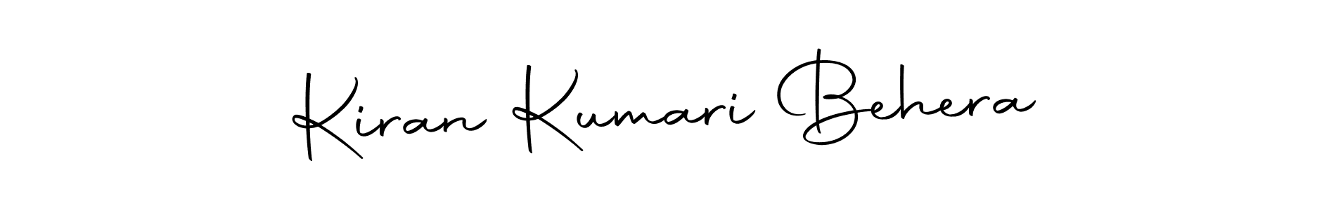 Design your own signature with our free online signature maker. With this signature software, you can create a handwritten (Autography-DOLnW) signature for name Kiran Kumari Behera. Kiran Kumari Behera signature style 10 images and pictures png