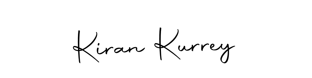 How to make Kiran Kurrey name signature. Use Autography-DOLnW style for creating short signs online. This is the latest handwritten sign. Kiran Kurrey signature style 10 images and pictures png