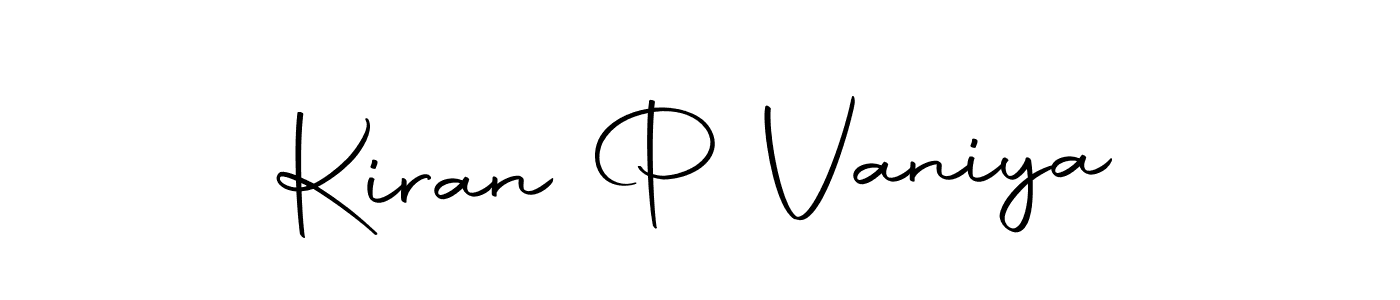 Autography-DOLnW is a professional signature style that is perfect for those who want to add a touch of class to their signature. It is also a great choice for those who want to make their signature more unique. Get Kiran P Vaniya name to fancy signature for free. Kiran P Vaniya signature style 10 images and pictures png