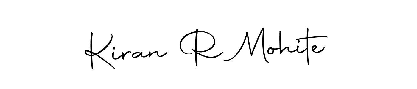 if you are searching for the best signature style for your name Kiran R Mohite. so please give up your signature search. here we have designed multiple signature styles  using Autography-DOLnW. Kiran R Mohite signature style 10 images and pictures png