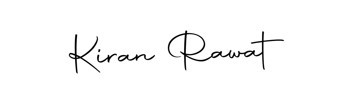 Use a signature maker to create a handwritten signature online. With this signature software, you can design (Autography-DOLnW) your own signature for name Kiran Rawat. Kiran Rawat signature style 10 images and pictures png