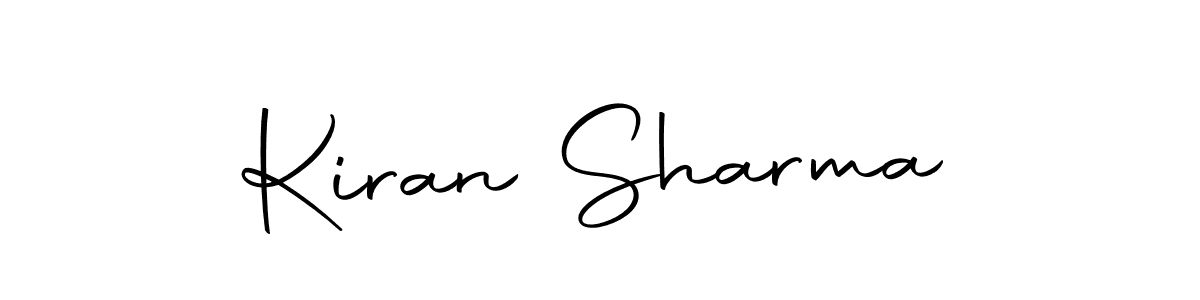 How to make Kiran Sharma signature? Autography-DOLnW is a professional autograph style. Create handwritten signature for Kiran Sharma name. Kiran Sharma signature style 10 images and pictures png