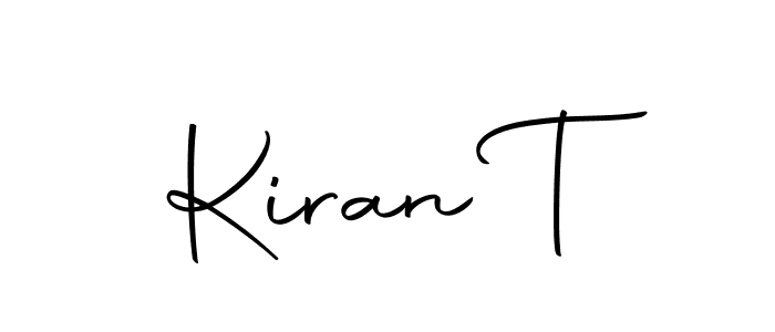 Similarly Autography-DOLnW is the best handwritten signature design. Signature creator online .You can use it as an online autograph creator for name Kiran T. Kiran T signature style 10 images and pictures png