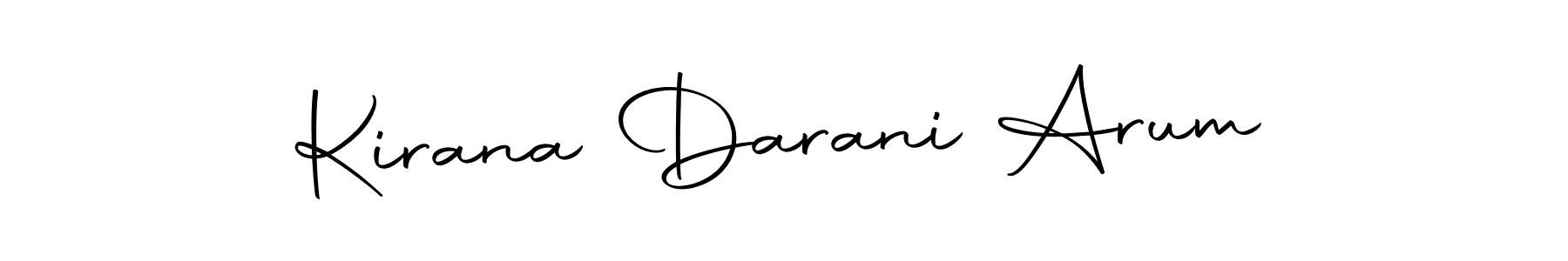 Similarly Autography-DOLnW is the best handwritten signature design. Signature creator online .You can use it as an online autograph creator for name Kirana Darani Arum. Kirana Darani Arum signature style 10 images and pictures png