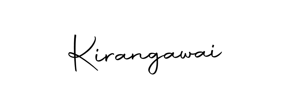 Kirangawai stylish signature style. Best Handwritten Sign (Autography-DOLnW) for my name. Handwritten Signature Collection Ideas for my name Kirangawai. Kirangawai signature style 10 images and pictures png
