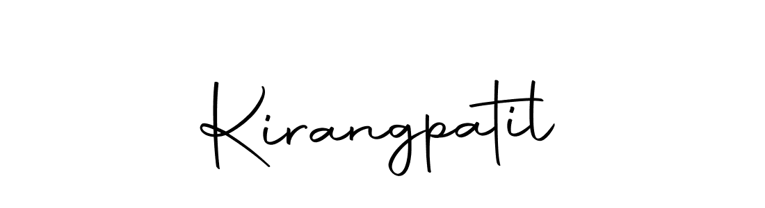 Kirangpatil stylish signature style. Best Handwritten Sign (Autography-DOLnW) for my name. Handwritten Signature Collection Ideas for my name Kirangpatil. Kirangpatil signature style 10 images and pictures png