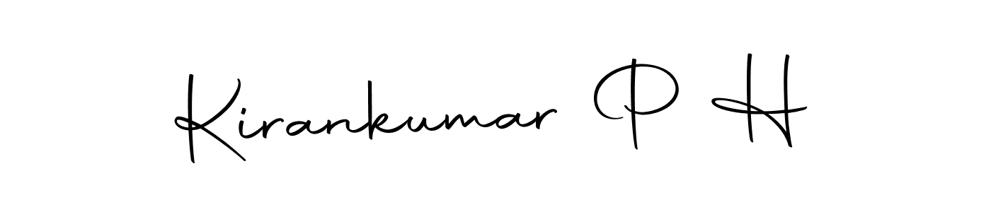Here are the top 10 professional signature styles for the name Kirankumar P H. These are the best autograph styles you can use for your name. Kirankumar P H signature style 10 images and pictures png